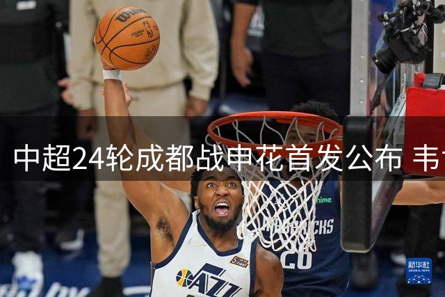 中超24轮成都战申花首发公布 韦世豪特谢拉领衔